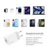 Зарядний пристрій ColorWay GaN Mini 30W PD Port PPS USB (Type-C PD + USB QC4.0) cable Type-C (CW-CHS053PDC-WT) зображення 12