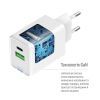 Зарядний пристрій ColorWay GaN Mini 30W PD Port PPS USB (Type-C PD + USB QC4.0) cable Type-C (CW-CHS053PDC-WT) зображення 8