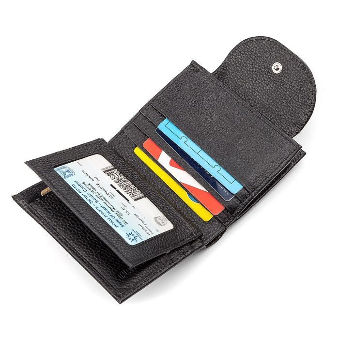 Гаманець ST Leather Чорний (18411) зображення 4