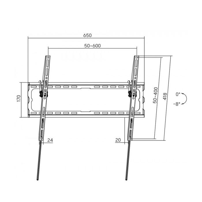 Кронштейн AGN AGN80-460T изображение 7