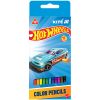 Карандаши цветные Kite Hot Wheels тригранні, 12 кольорів (HW25-053)