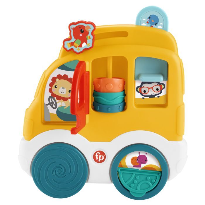 Розвиваюча іграшка Fisher-Price Веселі тварини Автомобіль (HXK32)