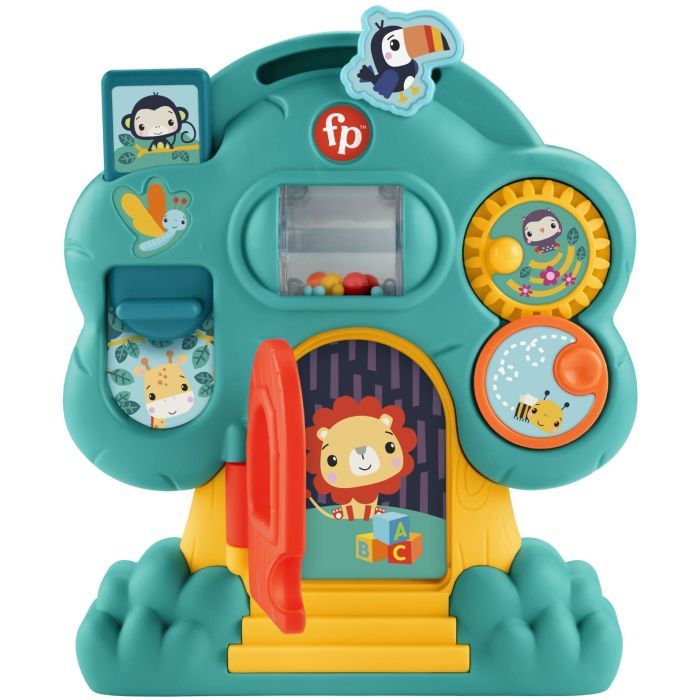 Развивающая игрушка Fisher-Price Веселые животные Дерево (HXK32) изображение 3