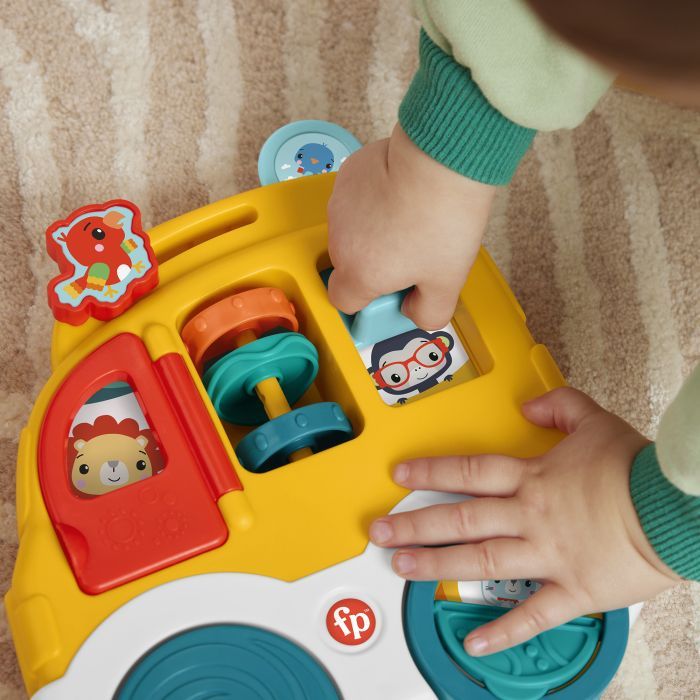Розвиваюча іграшка Fisher-Price Веселі тварини Автомобіль (HXK32) зображення 3