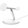 Зарядное устройство Belkin 3in1 Magnetic Adjustable Pad Qi2 15W White (WIZ023VFWH)