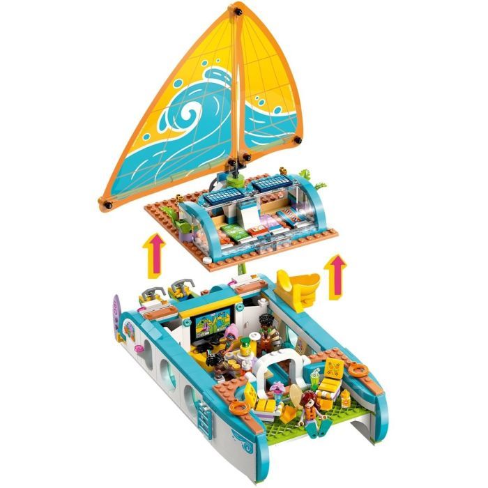 Конструктор LEGO Friends Приключения на туристической лодке (42664) изображение 5