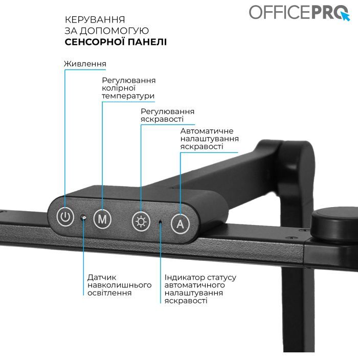 Светильник OfficePro LED лампа на монитор SL300B (SL300B) изображение 7