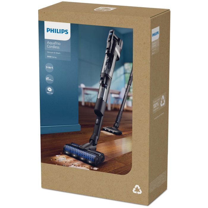 Пилосос Philips AquaTrio Cordless, 9000 Series (XW9463/10) зображення 4