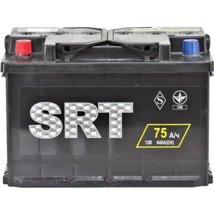 Аккумулятор автомобильный SRT 6СТ-75АЗ (0) (-/+) (L3) 640А 12V (E)
