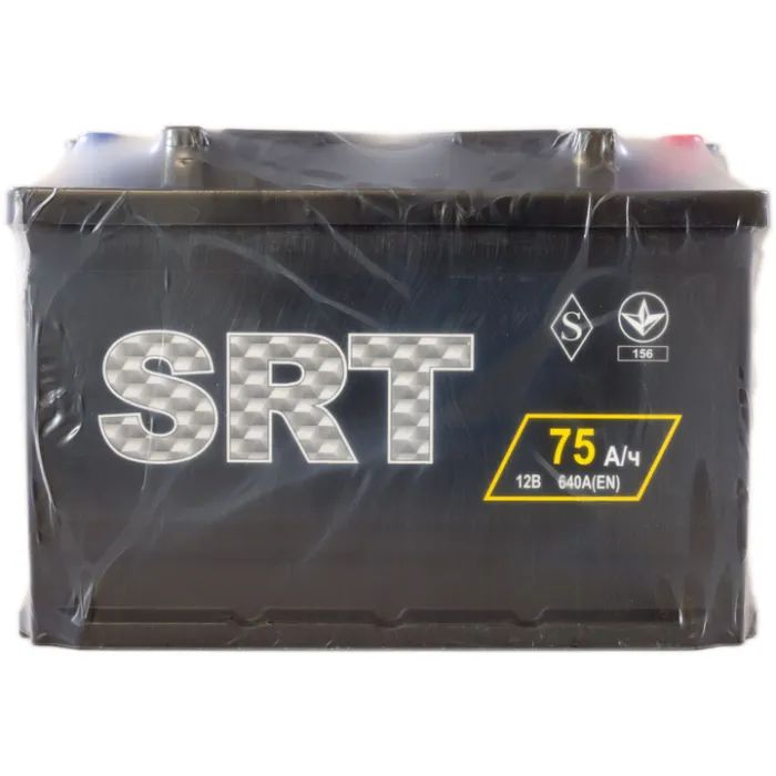 Аккумулятор автомобильный SRT 6СТ-75АЗ (0) (-/+) (L3) 640А 12V (E)
