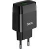 Зарядное устройство HOCO C72Q Glorious USB QC3.0 18W Black (6931474732507)