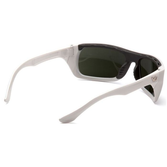 Солнцезащитные очки Venture Gear Vallejo White Anti-Fog Серо-зеленые в белой оправе (VG-VALLW-GR1) изображение 4