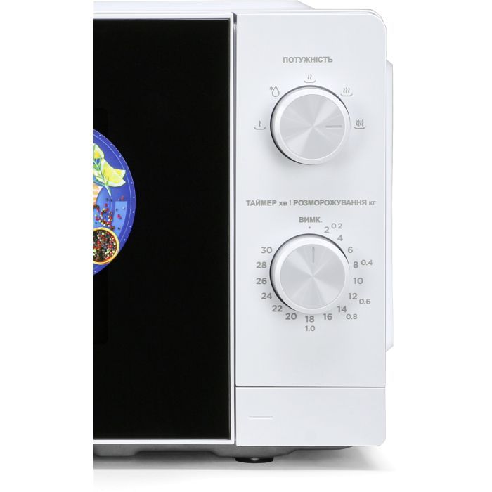Мікрохвильова піч Midea MM7P012MZ-W зображення 3