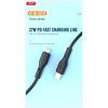 Дата кабель USB-C to Lightning 1.0m 27W Rock XO (NBQ231A_Black) изображение 2