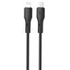 Дата кабель USB-C to Lightning 1.0m 27W Rock XO (NBQ231A_Black)