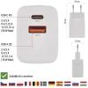 Зарядний пристрій EMOS V02G20 1xUSB-A + 1xUSB-C PD20W GaN (V02G20) зображення 5