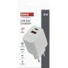 Зарядний пристрій EMOS V02G20 1xUSB-A + 1xUSB-C PD20W GaN (V02G20) зображення 6