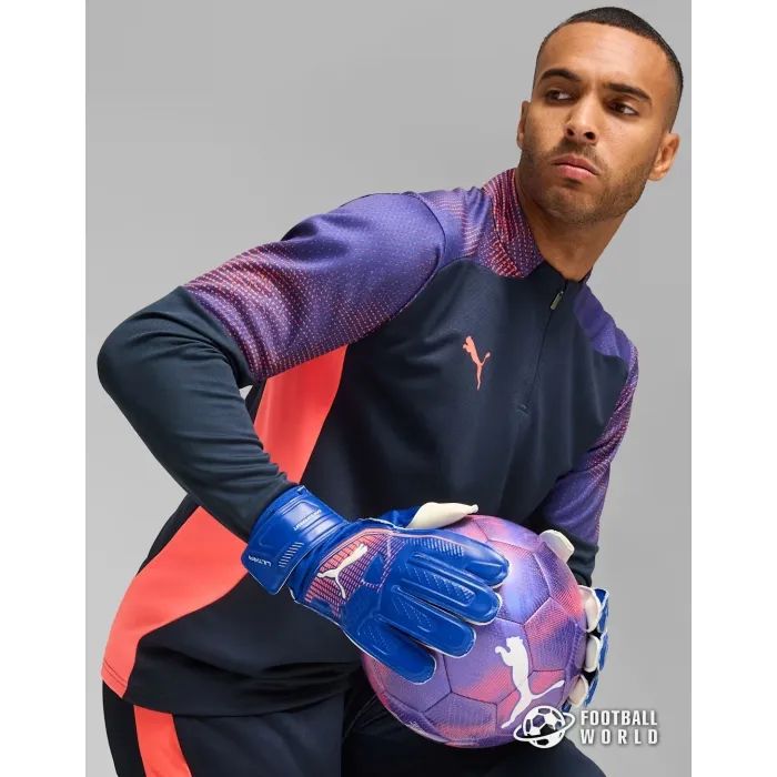 Вратарские перчатки Puma Ultra Play RC 041952-01 синій, білий 9 (4067981502806) изображение 5