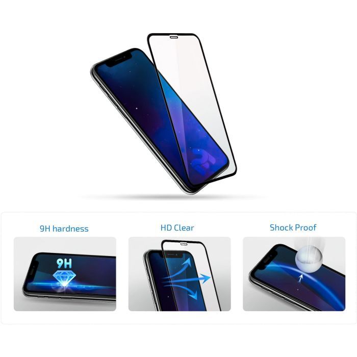 Стекло защитное 2E Samsung Galaxy A25 5G (A256) 2.5D FCFG black (2E-G-A25-SMFCFG-BB) изображение 4