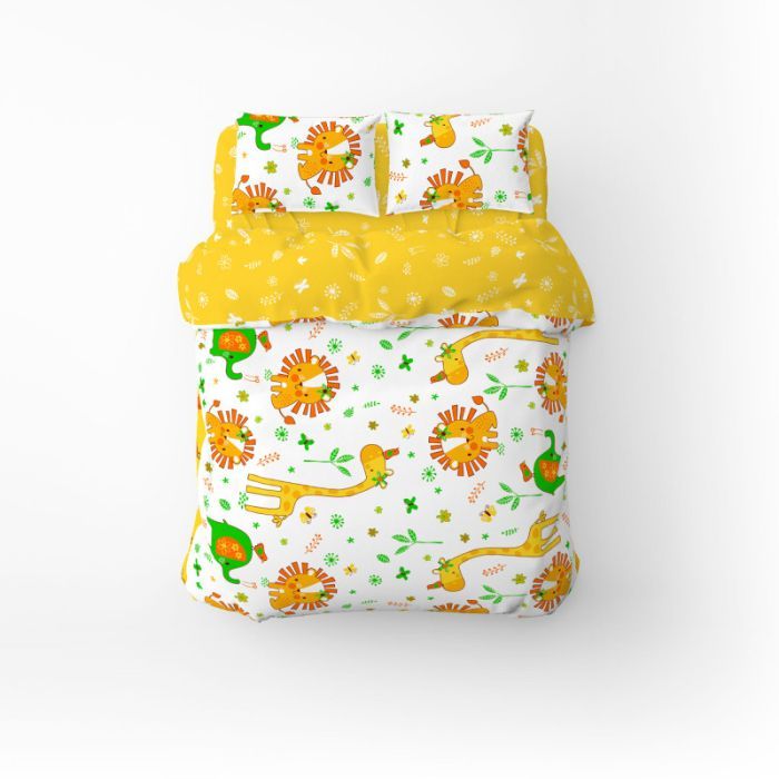 Детский постельный набор Home Line Мадагаскар желтый (163009) изображение 3