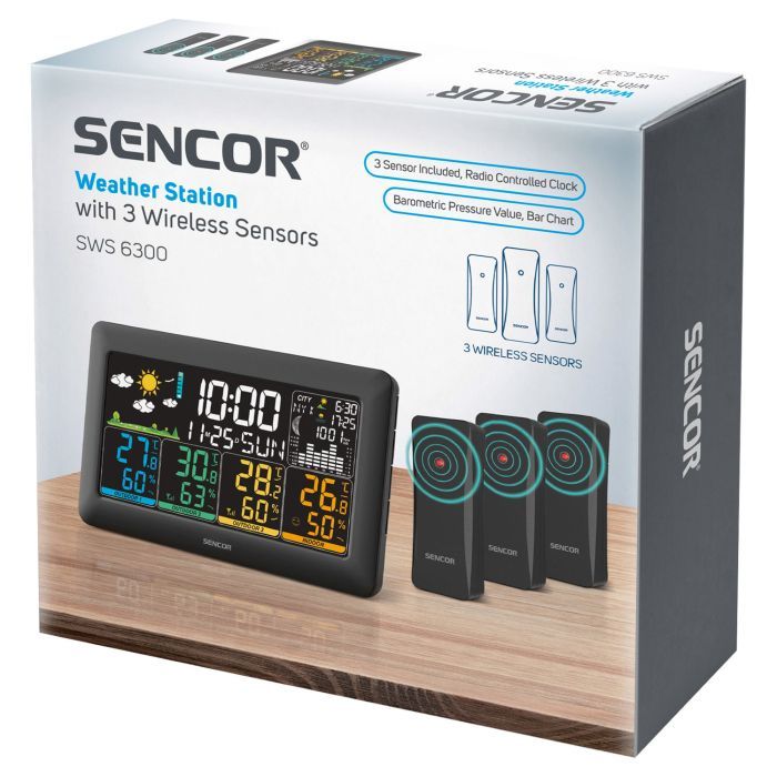 Метеостанція Sencor SWS6300 зображення 9