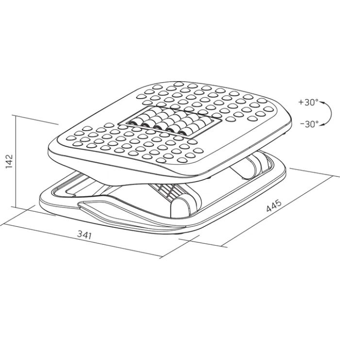Подставка для ног OfficePro FR716 Back (FR716) изображение 10
