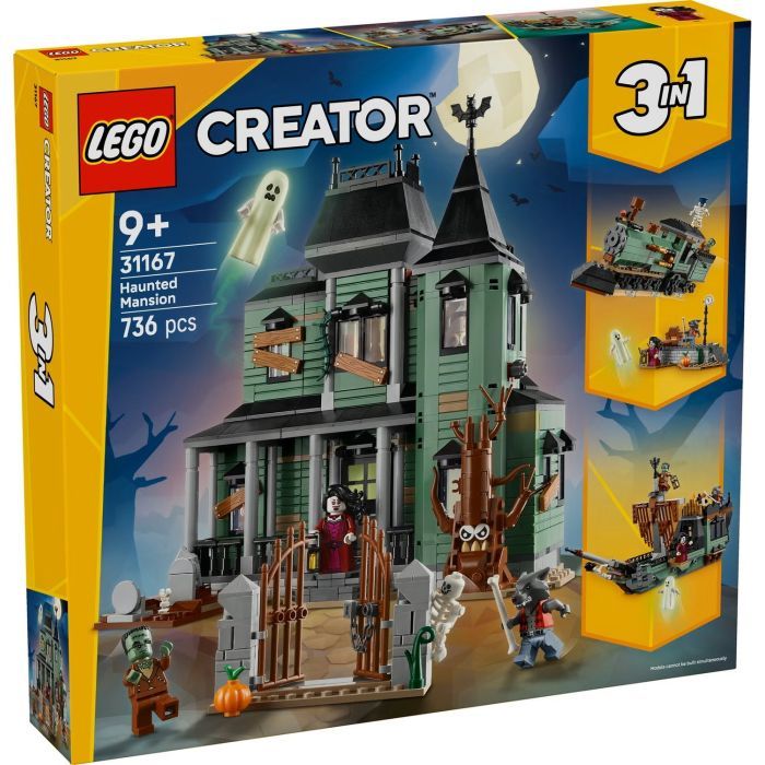 Конструктор LEGO Creator Маєток із привидами (31167)