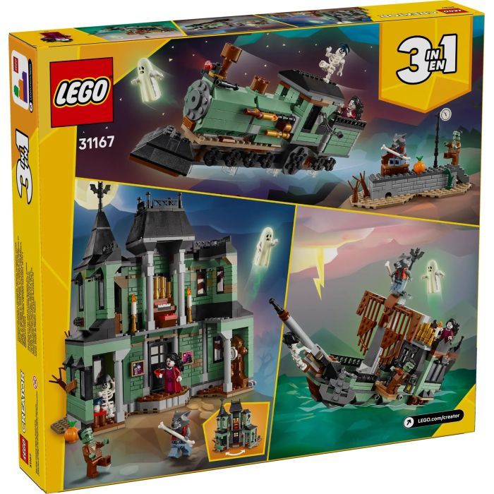 Конструктор LEGO Creator Маєток із привидами (31167) зображення 7
