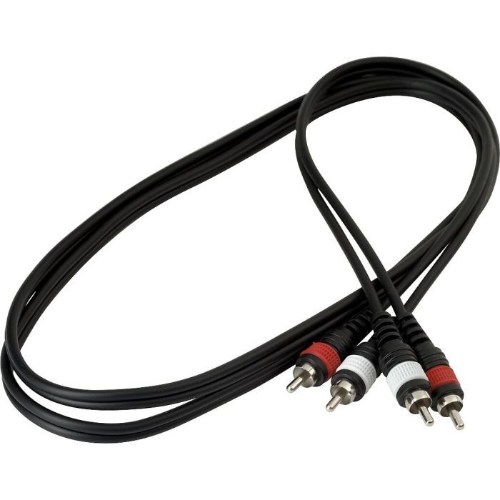 Інсертний кабель RockCable Patch Cable - 2 x RCA to 2 x RCA (1.5m) (RCL 20942 D4) зображення 2