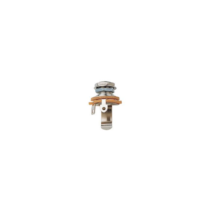 Вихідний роз'єм для гітари Paxphil 1/4 Output Jack (Chrome) (JC10/2P) зображення 2