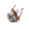 Вихідний роз'єм для гітари Paxphil 1/4 Output Jack (Chrome) (JC10/2P)