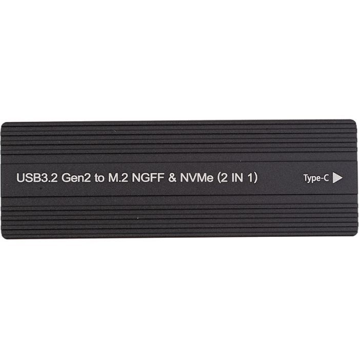Карман внешний PowerPlant SSD Premium M.2 PCIe NGFF/NVMe USB3.2 (HC380510)