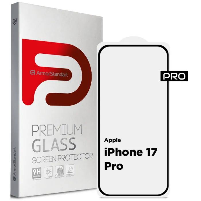 Скло захисне Armorstandart Pro Apple iPhone 17 Pro (ARM86412)