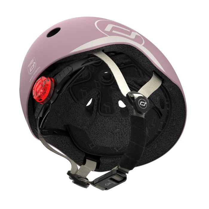 Шлем Scoot&Ride оливковий з ліхтариком 45-51см (SR-181206-OLIVE) изображение 6