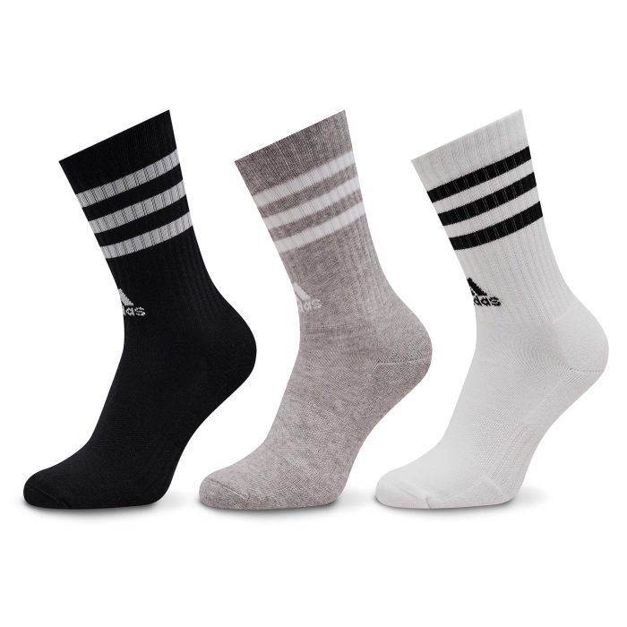 Носки Adidas 3S C SPW CRW HT3458 3P білий, чорний XL (43-45) (4066746344811)