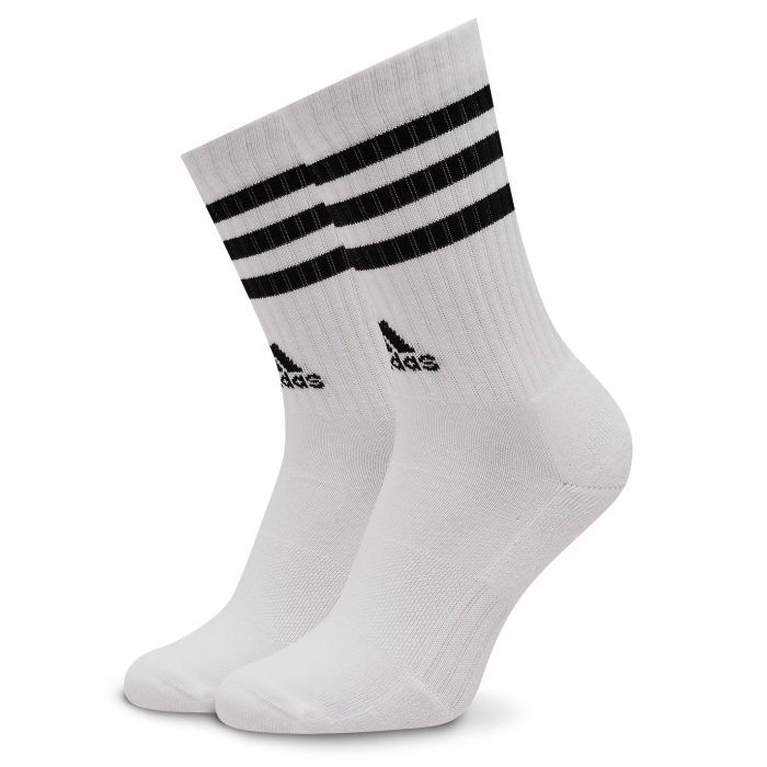 Носки Adidas 3S C SPW CRW HT3458 3P білий, чорний XL (43-45) (4066746344811) изображение 4