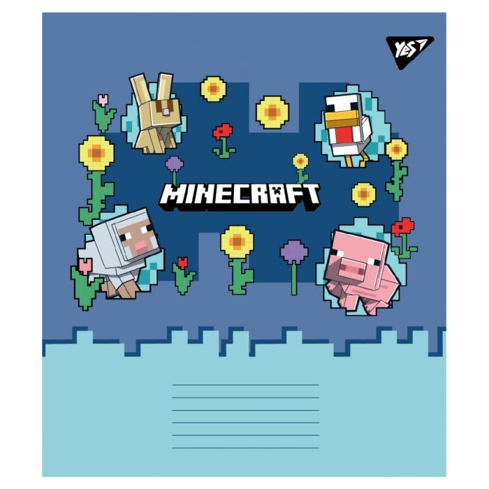 Тетрадь Yes Зошит учнівський шкільний Yes Minecraft Spring А5 12 аркушів кліт (767590) изображение 2