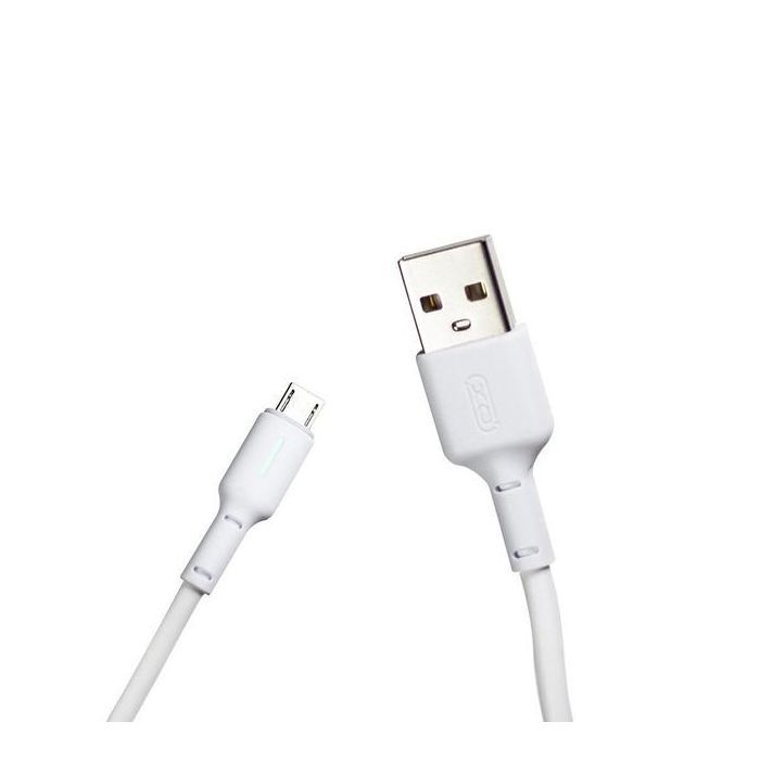 Дата кабель USB 2.0 AM to Micro 5P 1.0m 3A black XO (NB112-M-BK) изображение 2