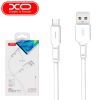 Дата кабель USB 2.0 AM to Micro 5P 1.0m 3A white XO (NB112-M-WH) изображение 3