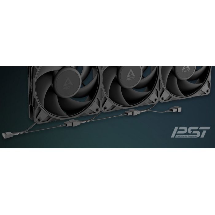 Кулер до корпусу Arctic P12 PRO PST 5PCS (ACFAN00307A) зображення 10