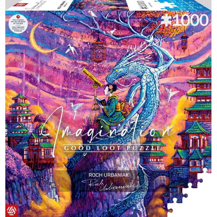 Пазл GoodLoot Imagination: Roch Urbaniak Sakura & Ryu 1000 эл. (5908305249740) изображение 3