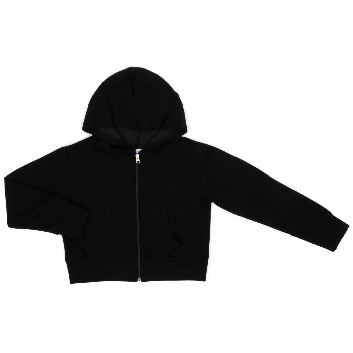 Спортивний костюм дитячий Breeze на блискавці з капюшоном (21207-128G-black) зображення 2