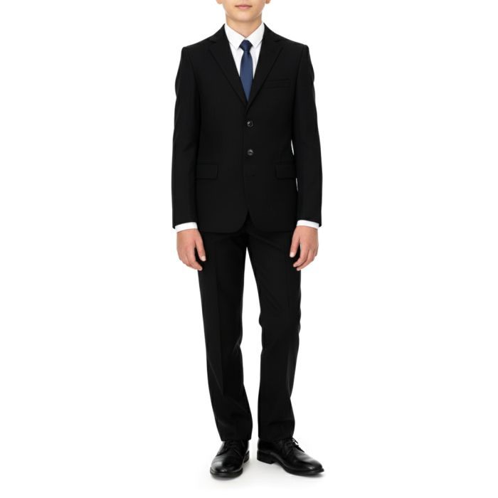 Пиджак детский Herdal с брюками школьный (773-158B-black) изображение 10