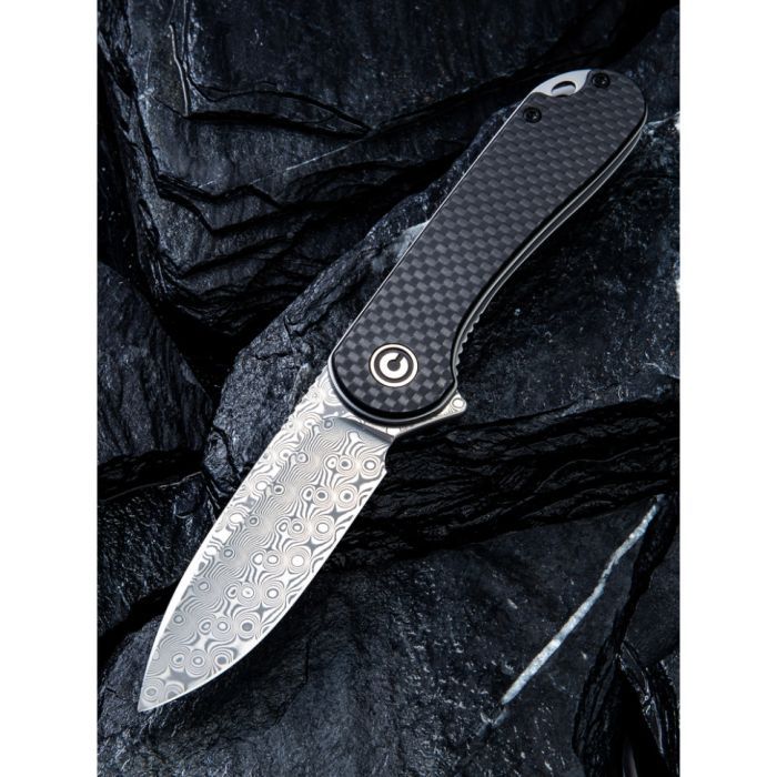 Нож Civivi Elementum, Damascus, Carbon Fiber/G10 (C907DS) изображение 10