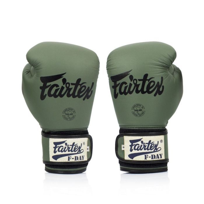 Боксерские перчатки Fairtex BGV11 Green 12 унцій (бинти в комплекті) (BGV11_12oz_Green) изображение 3