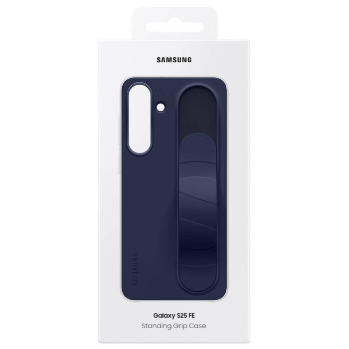 Чохол до мобільного телефона Samsung Galaxy S25 FE (S731) Standing Grip Case Dark Blue (EF-GS731CNEGWW) зображення 6