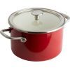 Кастрюля KitchenAid Steel Core 20 см 3,7 л червоний (CC003267-001)