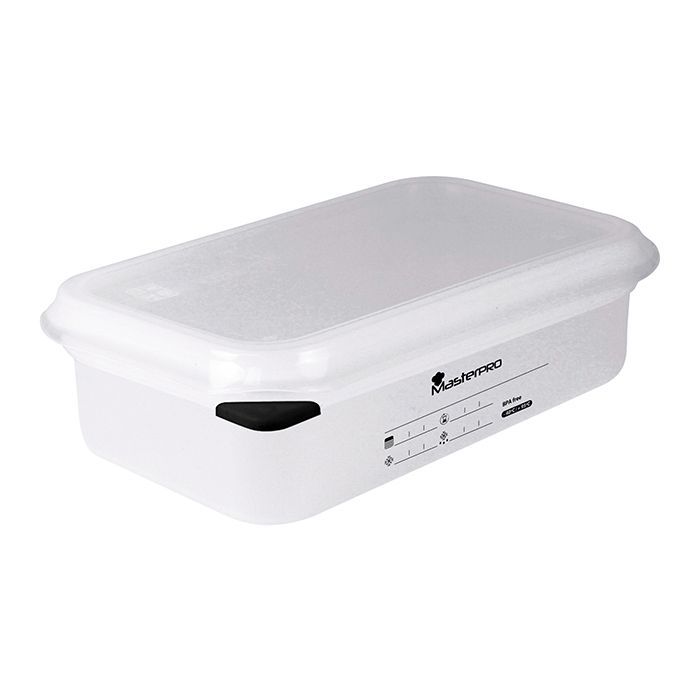 Харчовий контейнер MasterPro Foodies collection білий 1,8 л (BGEU-2942)