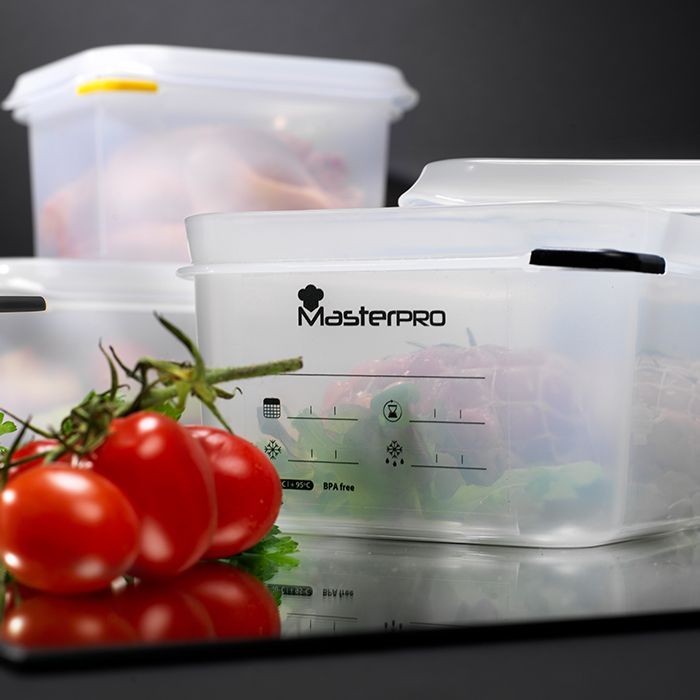 Харчовий контейнер MasterPro Foodies collection білий 1,8 л (BGEU-2942) зображення 4