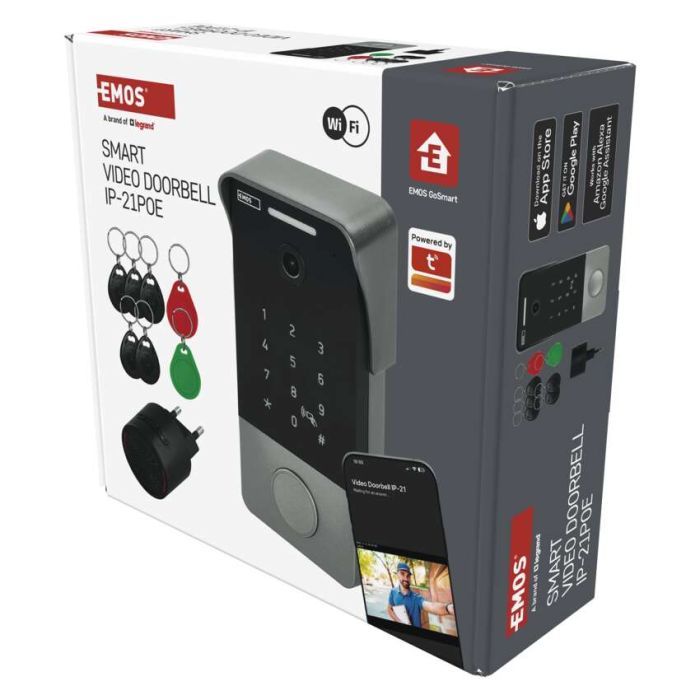 Дверний дзвінок EMOS H4034 IP-21PoE Wi-Fi (H4034) зображення 9